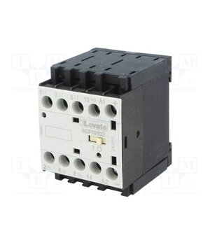 11BGP0910D024 Contactor: 3-pole; NO x3; Auxiliary contacts: NO; 24VDC; 9A; BG HxYLi-Ar3_Rj_i33N2X8ghhlWV8CUiTmsjArTjKi0qI