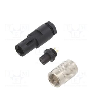 99 0406 00 03 Connector: M9; plug; female; Plating: gold-plated; 125V; 4A; IP67 ZGGaOi4nsqEWGFEMftHTC5SD5t_3AY5MC8bRNLE73KI