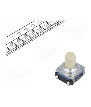 KSC921J LFS Microswitch TACT; SPST-NO; Pos: 2; 0.05A/32VDC; SMT; none; 7.7mm o_DZXGDCvYNrgJ5gGRyKGn0dliUe22m5yGNWLjpbl1g