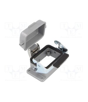 10004000 Enclosure for connectors: HDC; size H-B 6; with latch; straight SNOkVXQlfJ3vtIYlB7T2qIJVh-7HOb2Qlmspp9W_rOw
