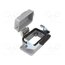 10004000 Enclosure for connectors: HDC; size H-B 6; with latch; straight SNOkVXQlfJ3vtIYlB7T2qIJVh-7HOb2Qlmspp9W_rOw