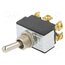 TB1-2F-DC-6 Switch: toggle; Pos: 3; DPDT; ON-OFF-ON; 21A/14VDC; Leads: screw 3WBcCwXoEMk1HLGBdV7Qj0nurAJ2aAnKgF0DWKwE1fg