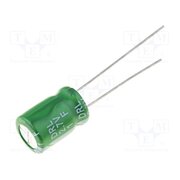 DRL105S0TF12RRASP Supercapacitor; THT; 1F; 2.7VDC; ±20%; Body dim: Ø8x12mm; Ifsm: 1.4A XSyUP-JooHyR2LJJzBR1VgsQBzrSsa2EkEwHLZgmaPM