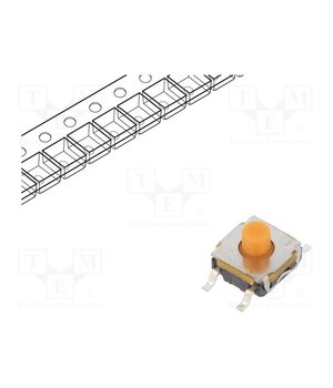 KSC422G 70 SH LFS Microswitch TACT; SPST-NO; Pos: 2; 0.05A/32VDC; SMT; none; 1.7N XGZzOCdtj_r1uZPdoQYJ1fly8jBTEfPskW2hFiYsM0U