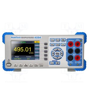 P 4094 Benchtop multimeter; LCD TFT 4"; 4,5 digit (55000); 480x320 TXnuqPSvy9I6prE3rB1KwEavrmsJfePqrqILGQh2IEg