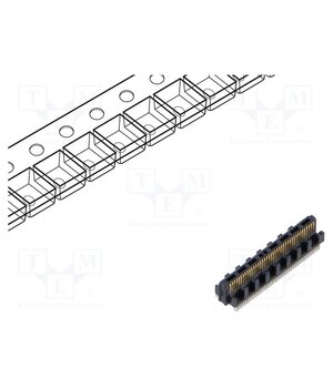 ST4-40-2.50-L-D-P-TR Connector: PCB to PCB; socket; male; PIN: 40; ST4; vertical; 1.6A lJYbNC4gGofsgPhejqOAWC5Dp34lpnTDoK8V8bCv1As