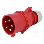025-6 Connector: AC supply 3-phase; plug; male; 32A; 400VAC; Shark; IP44 hWyFPUrRWoZgnu8gelTxYkVsgRaQmbKkmbFXfj0CqNs