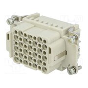 09160423101 Connector: HDC; contact insert; female; 10A; 250V; Han® DD; PIN: 42 yJX5haFbbeRWwepIRJEscbogEydyE0dLNhJuK0a9awE