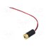 70105797 Module: laser; 0.75mW; red; dot; 650nm; 3÷12VDC; 10÷25mA AaCoB3e7NGR9fZ9FYLMOWh26DM6p_gwvTqftjzQFvf8