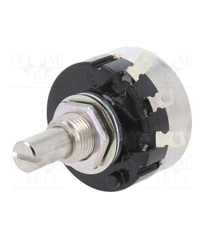 RV24YN-20S-B102 Potentiometer: shaft; 1kΩ; 400mW; ±10%; 6mm; carbon; 1kV; -10÷85°C 3NLiB8USjLPKgsQK-Irac_LEd6n31BRFjgNn4R07A_Y
