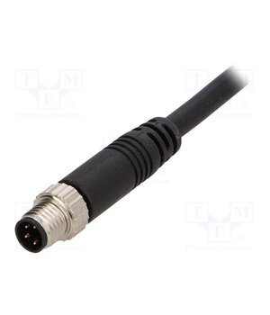8-04AMMM-SL7A02 Connector: M8; 2m; male; PIN: 4; 3A; 30V; IP67; straight; plug vv-4blOFzSX6Db_2fD1hhp1SZsv-u5pLpWoq9yNrkAw