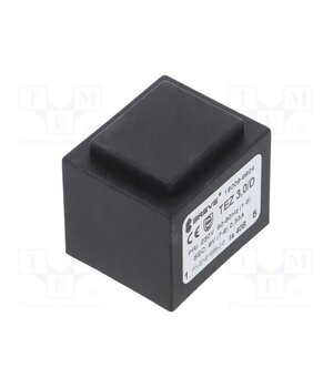 TEZ3.0/D230/9V TA40 Transformer: encapsulated; 3VA; 230VAC; 9V; 333mA; PCB; IP00; TEZ N4jNwrlYashIs-bcphvG076UrA5lSIU747kSdp0dnIU