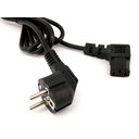 CABLE AC 250V 10A 3x0.75mm², 3pin CE 1.8m, angled Male