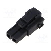 200456-1212 Connector: wire-wire; plug; female; PIN: 2; Mega-Fit; straight; 1x2 Hty5XZDyB2kXkZa5s68FnYwjINTL6JJFfZbiPId_KpI