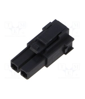 200456-1212 Connector: wire-wire; plug; female; PIN: 2; Mega-Fit; straight; 1x2 Hty5XZDyB2kXkZa5s68FnYwjINTL6JJFfZbiPId_KpI