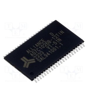 AS7C1026B-12TIN IC: SRAM memory; 1MbSRAM; 16kx8bit; 5V; 12ns; TSOP44 II; -40÷85°C fQbbc2gGGSh9d2QWDjJhXlLkrPd47cGS6abJKleZJcQ