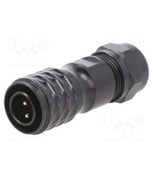 SA1210/P2IIB Connector: circular; plug; male; PIN: 2; IP67; SA12; 5÷8mm; 13A; 250V Fh60dbZoAFA9zzJiqsz33MAPGbwWk2rJQLcx73jiNAA