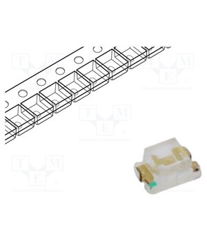 IN-S85ATG LED; green; SMD; 0805; 720mcd; 3.2VDC; 2x1.25x1.1mm; 120°; 20mA; 75mW QO7L1FMXwJ2EPN3U_y9PAIgYvnYxryLB5JMJRQ0AERM