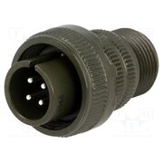DS3106A 14S-2P Connector: circular; plug; for cable; PIN: 4; male; soldering; MS/DS 3LYKM7-EAQ4xXnYG_5a98YIFIHvc0mi2NO5V30FUGJQ