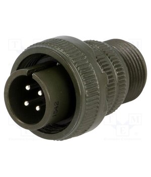 DS3106A 14S-2P Connector: circular; plug; for cable; PIN: 4; male; soldering; MS/DS 3LYKM7-EAQ4xXnYG_5a98YIFIHvc0mi2NO5V30FUGJQ