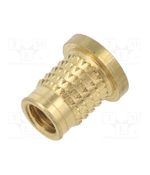 005M8 Threaded insert; brass; M8; BN 37898; L: 13.8mm; for plastic BTQvl-z2Tmi6FlGVdkEARDIBOlO_Y0Nsv9rV_PiXiJ8