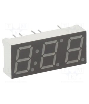 KW3-392AVA Display: LED; 7-segment; 10mm; 0.39"; No.char: 3; red; 35÷70mcd D1YSoq-FUzta5akAGQhyWaOHYLwzY4FdajXJ7147v_g