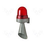 42512075 Signaller: lighting-sound; 24VDC; horn,flashing light; red; IP65 LFhBDutdphFQHVcxJJ-dD_wA79DRf4l94pFOveSsGxg