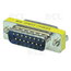 ADAPTERIS - SUJUNGIMAS KOMPIUTERIUI D-Sub 15pin (K) <-> D-Sub 15pin (L),  mini CPEKM15M15F.jpg