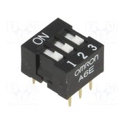 A6E-3101-N Switch: DIP-SWITCH; Poles number: 3; ON-OFF; 0.025A/24VDC; Pos: 2 _wRu9n7A056wZf8Usfx3hg8BINGOVFQHvnVM7kSSSA0