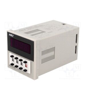 AH4CN-RG 24V Timer; Range: 0,01s÷9990h; SPDT; 12÷48VAC; 12÷48VDC; Display: LED e6mE6ICUOmm6hbH3O5lCOSi5J3z0DH3NTwdq3pggVAY