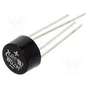 W02M Bridge rectifier: single-phase; Urmax: 200V; If: 1.5A; Ifsm: 50A qs8ZeKkIEBMA57ZkWAP18VnJ3i2U-0R0fB9Ef5Gxp0g