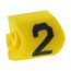 515-01624 Markers; Marking: 2; 1÷3mm; PVC; yellow; -65÷105°C; leaded; HGDC1-3 E7eTAfQvQ8233N7bLOUTDACtxkjQrd5vnwFnqMZT9P0