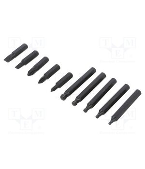 DR-10 Tools set: screwdriver bits; spherical,Phillips,slot; 10pcs. tsdTbBKwrawl4HB0URs5Qvr0iL1Or8gEoVZ1RBVuHjQ