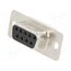 SDEB-9S(55) Connector: D-Sub; PIN: 9; socket; female; for panel mounting; THT iA913-h-TWSSZadZPq6TwXjbCQYo4UblVJeD5C-4fSk