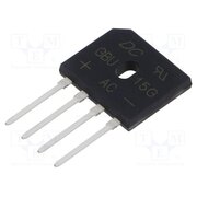 GBU15G Bridge rectifier: single-phase; Urmax: 400V; If: 15A; Ifsm: 240A blF9hrm8b2nllQDcH31rgVxfxXWd_LgVIPJHuwJ4Gv4