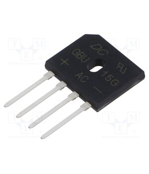 GBU15G Bridge rectifier: single-phase; Urmax: 400V; If: 15A; Ifsm: 240A blF9hrm8b2nllQDcH31rgVxfxXWd_LgVIPJHuwJ4Gv4