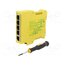 SW-525 Switch Ethernet; unmanaged; Number of ports: 5; 44÷57VDC; RJ45; SW 5hWvjaNaAzqtQl3ugB3MA7y-_NfTQR8K3ksS9pUC_F0