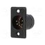 711-0500 Connector: XLR; socket; male; 7.5A; 50V; PIN: 5; straight; soldering u9sCMjc8KbOS6Wcl7xGcBI1iHaPc6JhX6zmaNCfOy5k