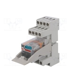 1SVR405618R1410 Relay: interface; 4PDT; Ucoil: 24VDC; for DIN rail mounting; CR-M 5nEIlkEX3KxtrxxXmBMB-T0zWCb-tmVN0nJ0biFmS5A