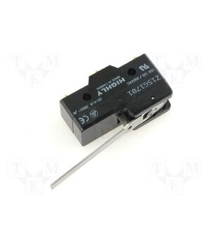 Z15G1701 Microswitch SNAP ACTION; 20A/250VAC; with lever; SPDT; ON-(ON) DmkJpVBeuRkuw3ST5kora6qFsn9NzZpCj77P7vRdBl8
