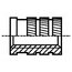 1386727 Threaded insert; brass; without coating; M2; BN 1054; L: 4.1mm xMgC-35sLGYxcqhnUFcl2zZyikIETQNAS7hBGE2Apow