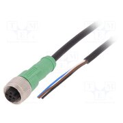 SAC-4P-5,0-PVC/M12FS Cable: for sensors/automation; M12; PIN: 4; straight; 5m; plug; 4A JWwolwgqAhCiBkxoSm13rBQtSW9xJOPIVdHSYA98l9U