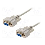 CAB-09GG/3 Cable; D-Sub 9pin socket,both sides; Len: 3m; connection 1: 1 e-zUdv6CmE8zCXLPx3k77_cq51sDavx8sAoOKexzlCc