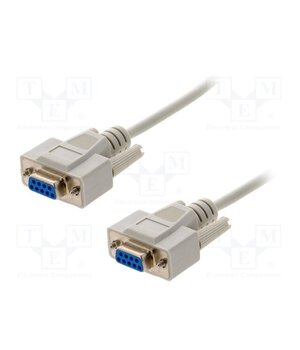 CAB-09GG/3 Cable; D-Sub 9pin socket,both sides; Len: 3m; connection 1: 1 e-zUdv6CmE8zCXLPx3k77_cq51sDavx8sAoOKexzlCc
