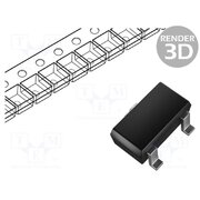 RB425DT146 Diode: Schottky rectifying; SC59,SOT346; SMD; 40V; 0.1A; reel,tape q5zuobb9AzAaGLpDZdcQ6I-JGpo5eevlMgME164XhKM