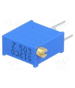 3296Z-1-503LF Potentiometer: mounting; multiturn; 50kΩ; 500mW; THT; ±10%; linear 2K5PjiWU6gB4xvpJh9WJ0l4mD84-fOZrdy5CCIyOX7Y