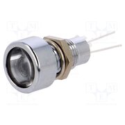 SDML086 Indicator: LED; flat; white; Ø8.2mm; IP67; for PCB; brass; ØLED: 5mm nxbygzWOz33bU9Zg-7C7Z4YFrio1w0H-jXmLnwz4tT0