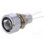SDML086 Indicator: LED; flat; white; Ø8.2mm; IP67; for PCB; brass; ØLED: 5mm nxbygzWOz33bU9Zg-7C7Z4YFrio1w0H-jXmLnwz4tT0