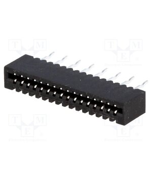 DS1020-04-16BVT1 Connector: FFC/FPC; THT; PIN: 16; Contacts: copper; tinned; 1mm; 20mΩ -RqJ71GoWXCK43pWkAconJxyDplROwPRgvNV0r0OPzI