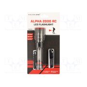 ALPHA 2000 RC Torch: LED; 6h; L: 173mm; 450lm,2000lm; Ø: 46mm; IPX4; FALCON EYE® OwN4FLQjyi2lXQMrn8SUA3DQ994R0WfQKPszG5J88qc